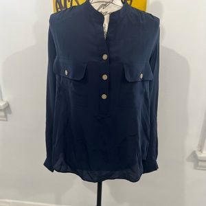NWT Vince 100% Silk Blouse